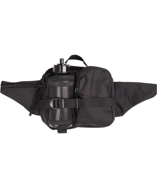 Leisure Backpacks and Bags MIL-TEC: BLACK FANNY PACK WITH BOTTLE