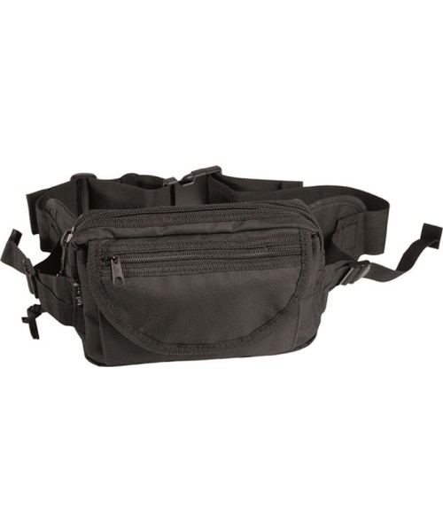 Leisure Backpacks and Bags MIL-TEC: BLACK HIP BAG LARGE