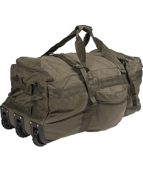 Laisvalaikio kuprinės ir krepšiai MIL-TEC: OD COMBAT DUFFLE BAG WITH WHEEL