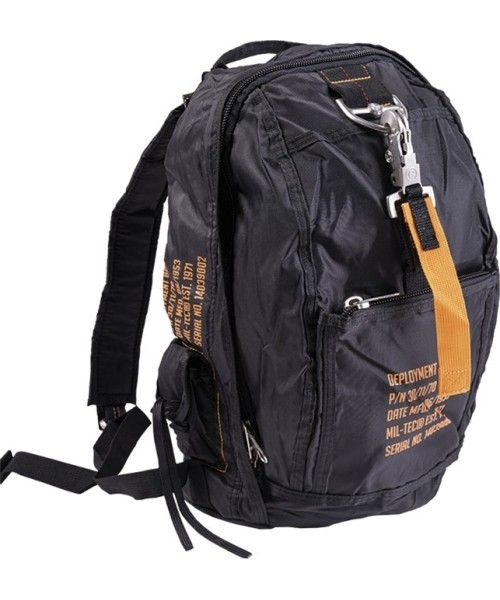 Outdoors Backpacks MIL-TEC: BLACK ′DEPLOYMENT BAG 6′ RUCKSACK