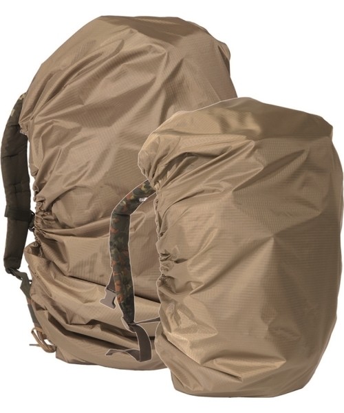 Backpack and Bag Accessories MIL-TEC: GER.COYOTE RUCKSACK COVER UP TO 80 LITER