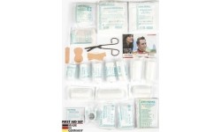 Stovyklavimo aksesuarai MIL-TEC: 43-PIECES FIRST AID SET LEINA LARGE