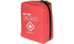 Camping Accessories MIL-TEC: RAUDONA PIRMOSIOS PAGALBOS MIDI PAKUOTĖ
