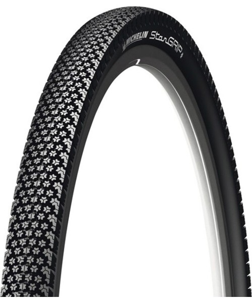 Aksesuarai bei priedai dviračiams : Dviračio padanga Michelin Stargrip, 700x35C (37-622), sulankstoma