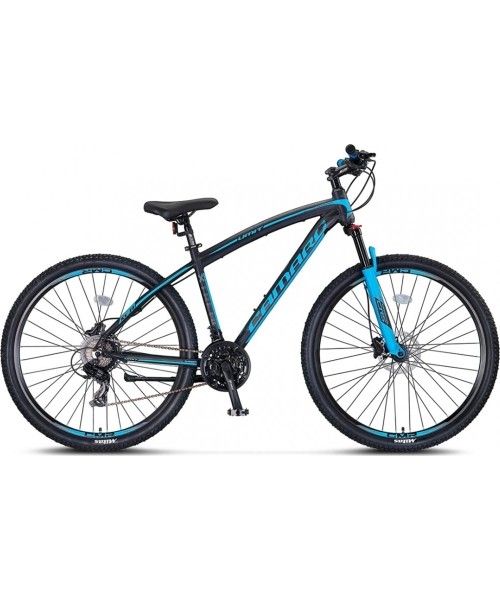 City Bikes : UMIT Camaro 2D 29" 21G dydis 16" (41cm) (juoda/mėlyna)