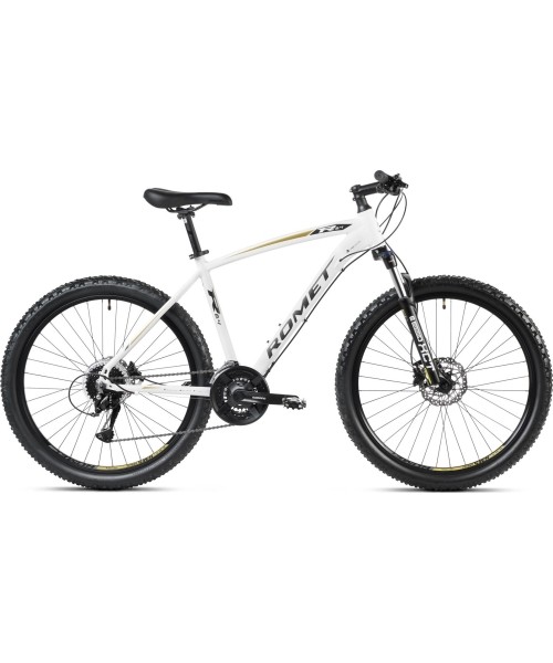 City Bikes Romet: Dviratis Romet Rambler R6.4 26" 2023 white-gold