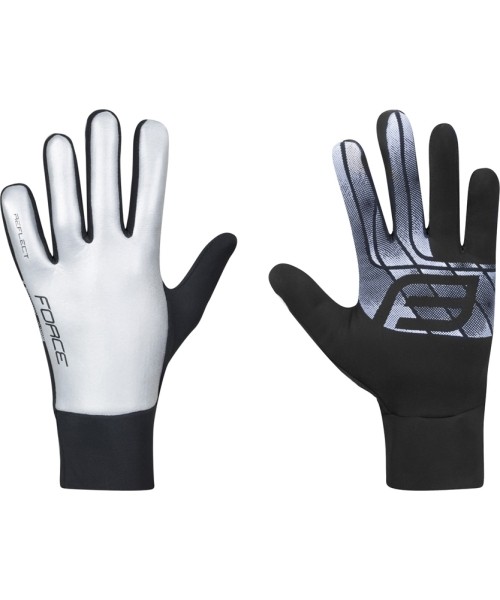 Gloves & Helmets & Accessories : Pirštinės FORCE Reflect XL