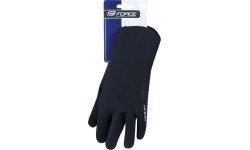 Gloves & Helmets & Accessories : Pirštinės FORCE Rainy (juodos) L