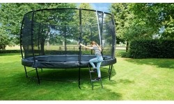 Trampoline Accessories Exit: EXIT trampoline ladder for frame heights of 50-65cm