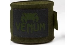 Boxing Wraps & Gel Undergloves Venum: Bintai boksui Venum Kontact, 4,5 m - Khaki/Black