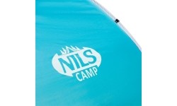 Tents Nils Camp: Išskleidžiama paplūdimio palapinė Nils Camp NC3174, pilka/turkio