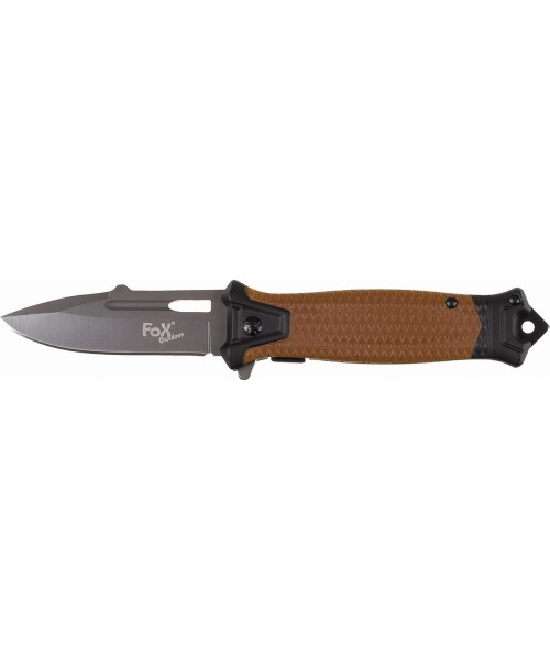 Hunting and Survival Knives FoxOutdoor: Peilis FoxOutdoor Snake Coyote Tan