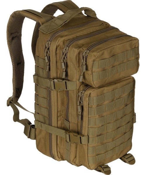 Turistinės kuprinės ir krepšiai MFH: Kuprinė MFH Assault I Basic, Coyote Tan, 30l