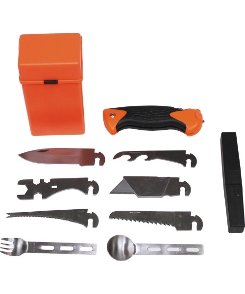 Survival Tools and Kits MFH: Išgyvenimo rinkinys MFH Special, 27 dalių