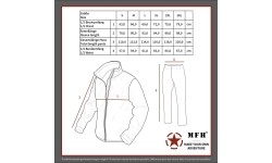 Camping Accessories MFH: Lietaus kostiumas MFH, M 95 CZ Camo