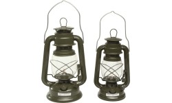 Stovyklavimo žibintai MIL-TEC: OD KEROSENE LANTERN 23 CM