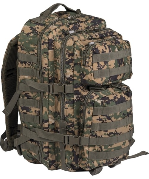 Outdoors Backpacks MIL-TEC: DIGITAL W/L BACKPACK US ASSAULT LARGE