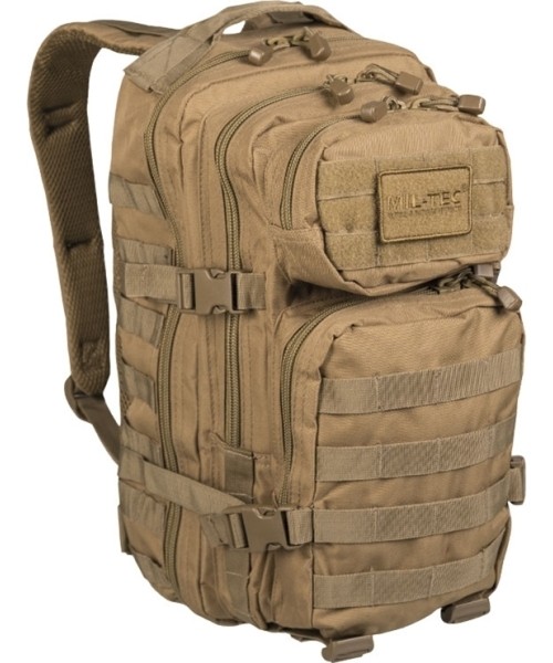 Turistinės kuprinės ir krepšiai MIL-TEC: COYOTE BACKPACK US ASSAULT SMALL