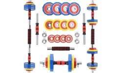 Adjustable Dumbbells HMS: Hantelių rinkinys su lagaminu HMS SKC20 2x10kg