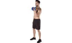 Adjustable Dumbbells HMS: Hantelių rinkinys su lagaminu HMS SKC20 2x10kg