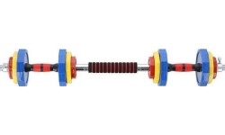 Adjustable Dumbbells HMS: Hantelių rinkinys su lagaminu HMS SKC20 2x10kg