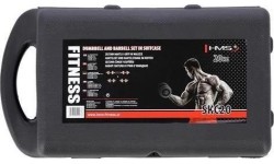 Adjustable Dumbbells HMS: Hantelių rinkinys su lagaminu HMS SKC20 2x10kg
