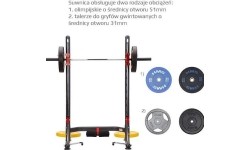 Štangų ir pritupimų stovai HMS: ATLAS X3 SMITH MACHINE HMS