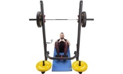 Štangų ir pritupimų stovai HMS: ATLAS X3 SMITH MACHINE HMS