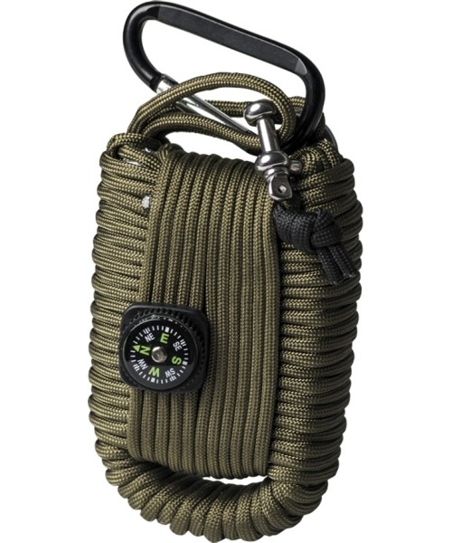 Išgyvenimo reikmenys ir jų rinkiniai MIL-TEC: OD PARACORD SURVIVAL KIT LARGE