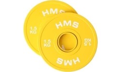 Rubber-Coated Ruberton Plates HMS: Olimpinis gumuotas svoris CBRS05 HMS 50 mm