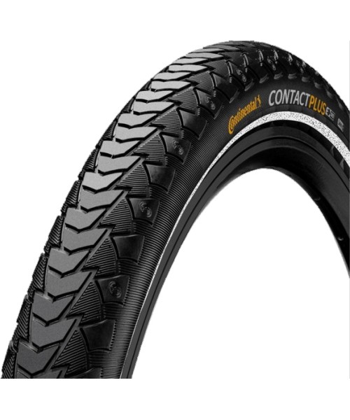 Aksesuarai bei priedai dviračiams : Padanga 28" Continental Contact Plus 42-622 Reflex