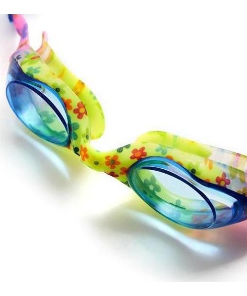 Diving Goggles & Masks : NQG170FAF BLUE FLOWERS JUNIOR AKINIAI NILS AQUA