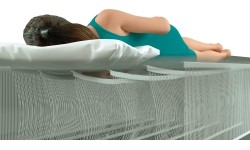 Inflatable Camping Mats Intex: Pripučiamas čiužinys su pompa lovos veliūras Intex 64148ND