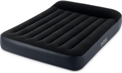 Inflatable Camping Mats Intex: Pripučiamas čiužinys su pompa lovos veliūras Intex 64148ND