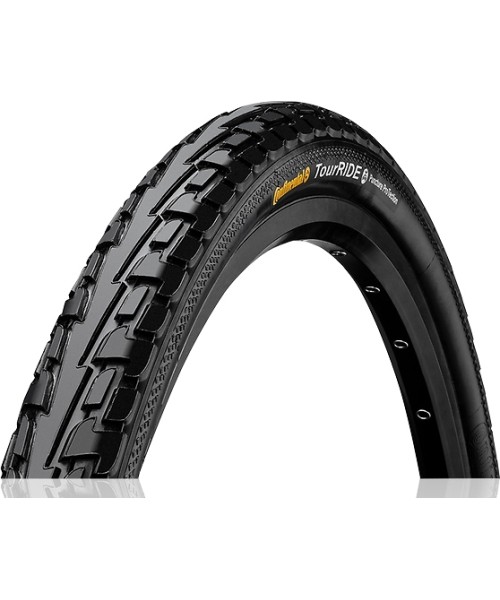 Aksesuarai bei priedai dviračiams : "Ride Tour" padangos 700 x 28C Black Wire