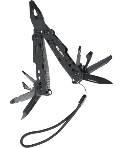 Daugiafunkciai įrankiai ir peiliai MIL-TEC: BLACK MULTI TOOL SMALL WITH CASE