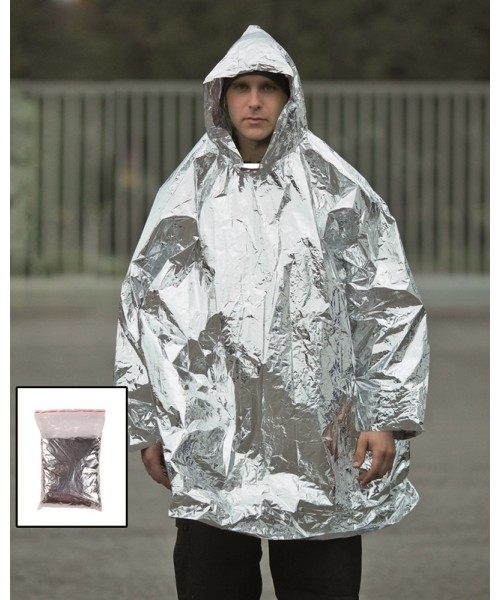 Stovyklavimo aksesuarai MIL-TEC: SILVER SURVIVAL PONCHO