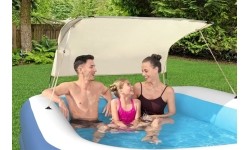 Vaikų baseinai Bestway: Baseinas 254x178x140cm Su stogu BESTWAY