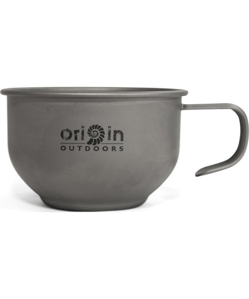 Canteens and Mugs Origin Outdoors: "Origin Outdoors" kavos puodelis "Titanium