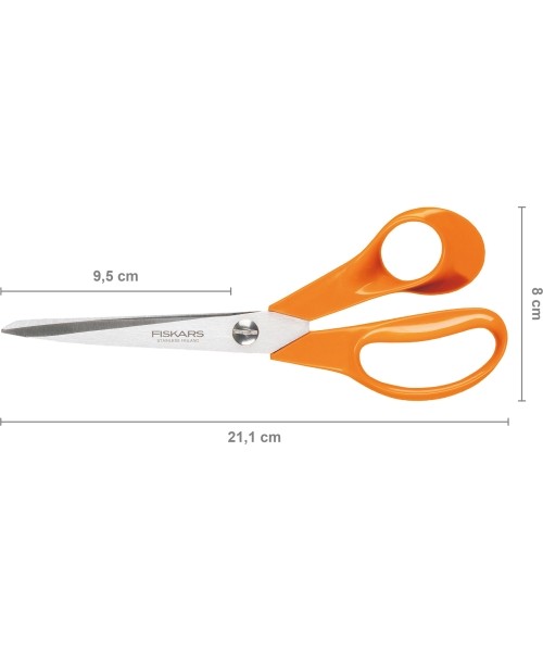 Outdoor Tableware Fiskars: "Fiskars" universalios 21 cm žirklės