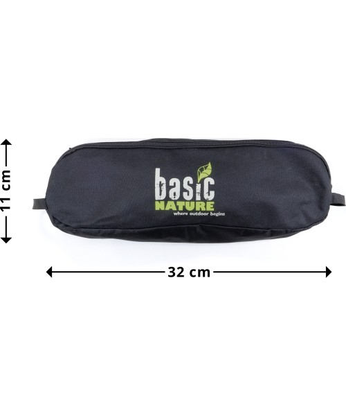 Turistinės kėdės BasicNature: "BasicNature" kelioninis vežimėlis Ultralight "Low Rest