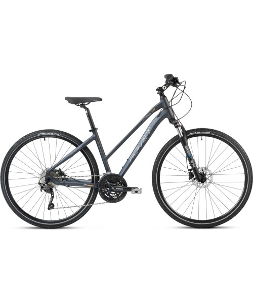 City Bikes Romet: Dviratis Romet Orkan 7 D 2024 graphite-silver-copper