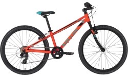 Children's and Junior Bikes : KELLYS Kiter 30 24" dydis 11" (28cm) (oranžinė/žydra/juoda)