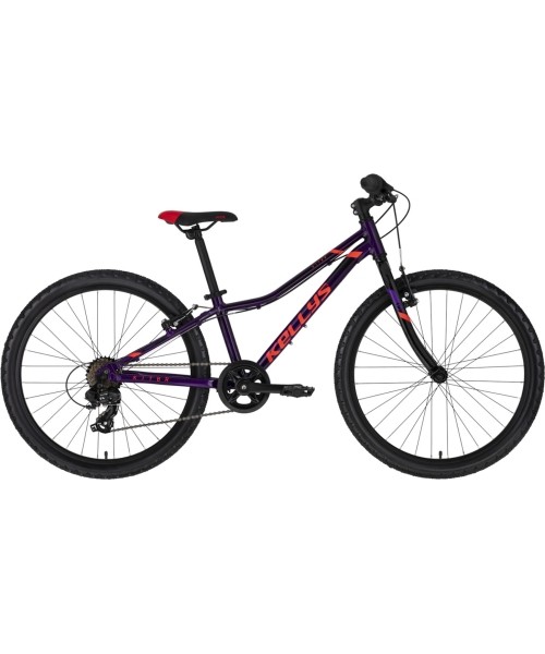 Vaikiški dviratukai ir triratukai : Dviratis Kellys Kiter 30 24", dydis 11"(28cm), violetinis