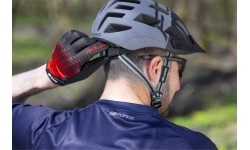 Gloves & Helmets & Accessories : Pirštinės FORCE MTB Angle Vasarai (raudona/juoda) S