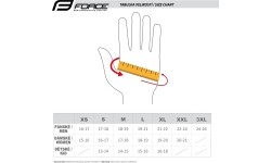 Gloves & Helmets & Accessories : Pirštinės FORCE MTB Angle Vasarai (raudona/juoda) S