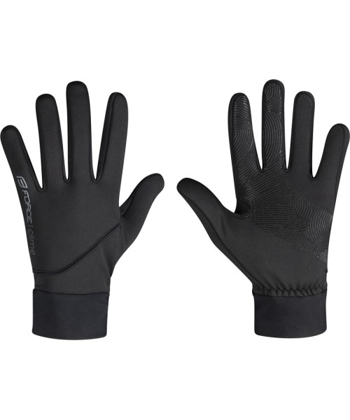 Gloves & Helmets & Accessories : Pirštinės FORCE CLIME S (juoda)