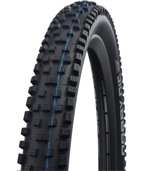 Aksesuarai bei priedai dviračiams : Padanga SCHWALBE NOBBY NIC EVO 29x2.4 (62-622) sulankstoma