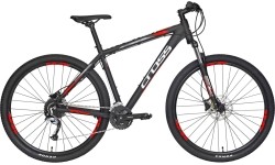 Dviračiai jaunimui ir suaugusiems : CROSS GRX 8 SL3 29" dydis 18" (46cm) (juoda/raudona)
