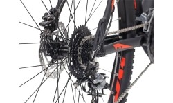 Dviračiai jaunimui ir suaugusiems : CROSS GRX 8 SL3 29" dydis 18" (46cm) (juoda/raudona)